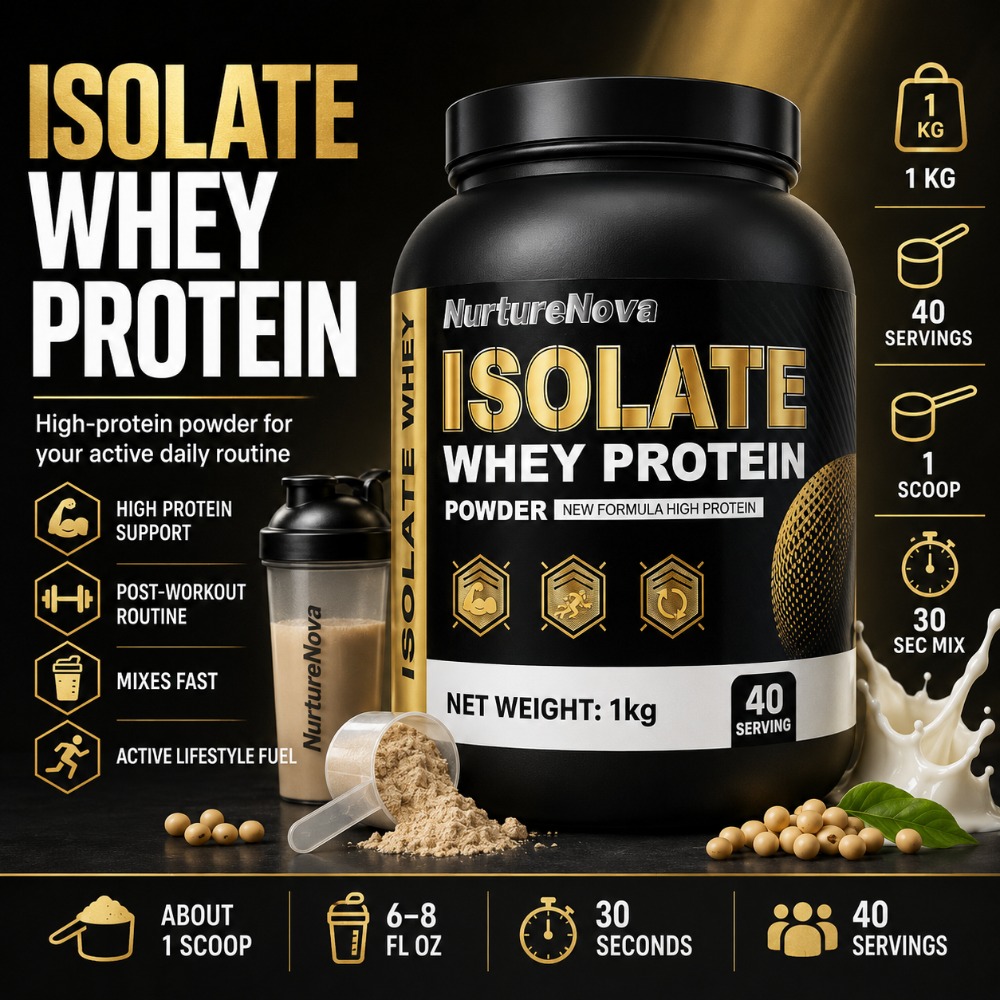 NurtureNova Isolate Whey Prote - đánh giá và giá Fitness Nutrition Whey Protein