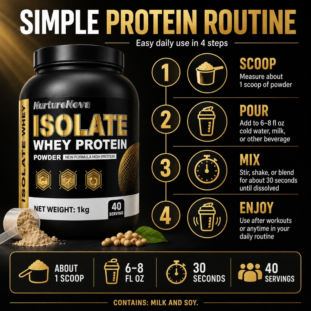NurtureNova Isolate Whey Prote - đánh giá và giá Fitness Nutrition Whey Protein