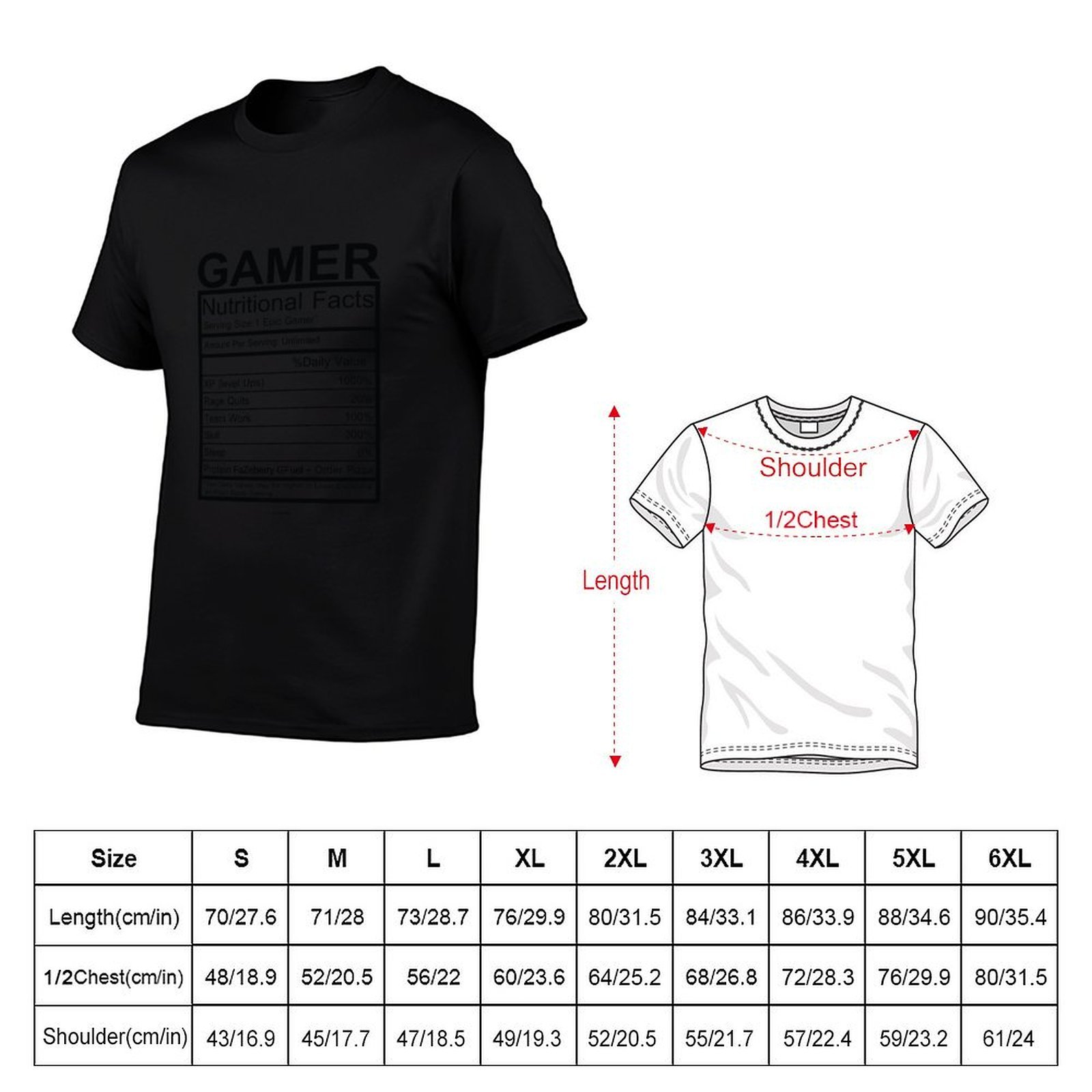 Gamer Nutritional Facts Chart  - đánh giá và giá Nutrition For Fitness