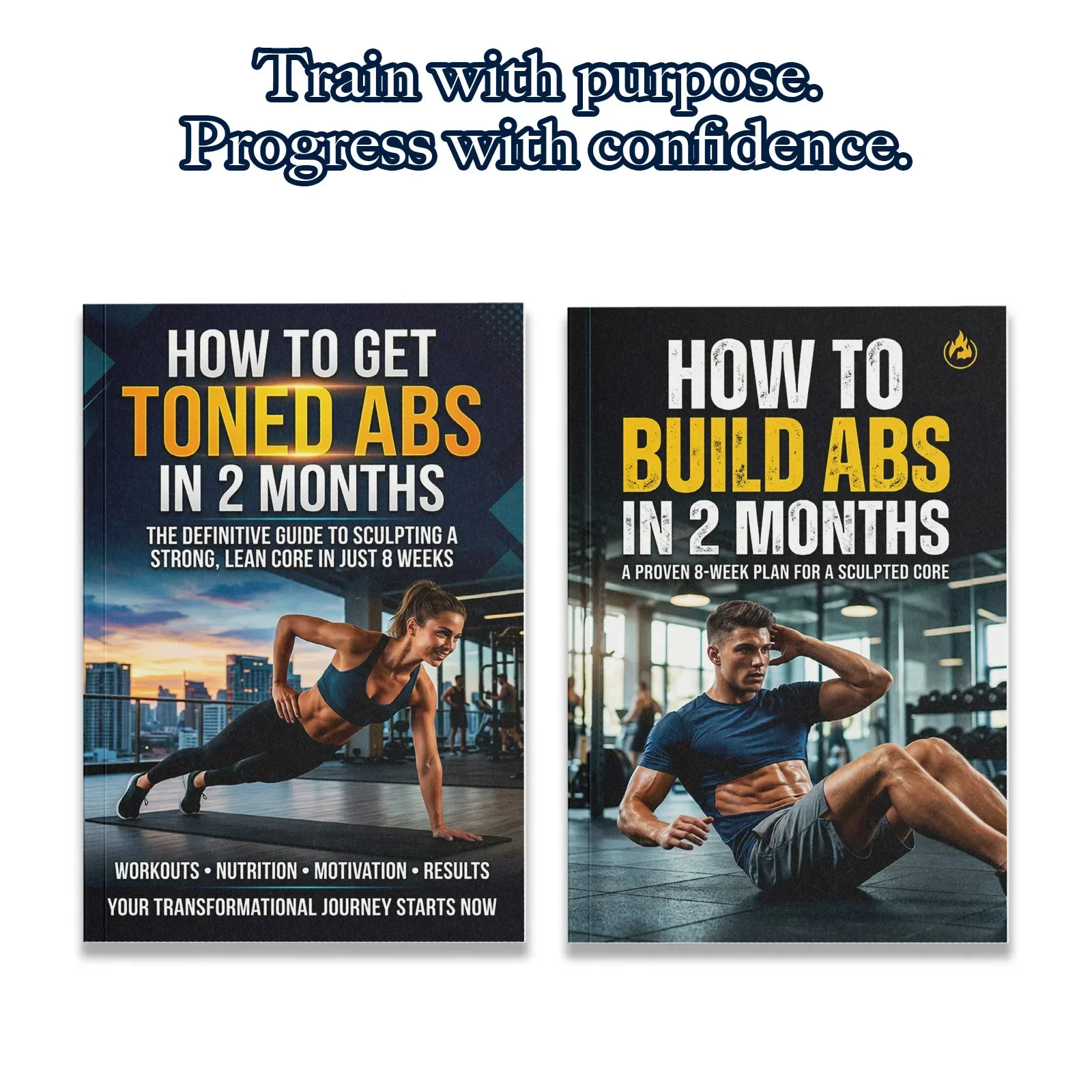 2-Book Abs Training Guide Set  - đánh giá và giá Nutrition Of Fitness