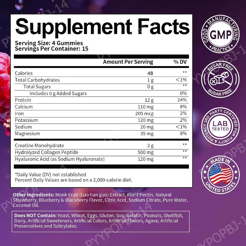 Protein Gummies with Whey Crea - đánh giá và giá Fitness Nutrition Whey Protein