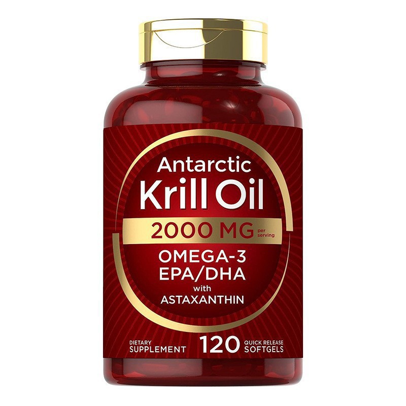 Krill oil soft capsules supple - đánh giá và giá Nutrition For Fitness