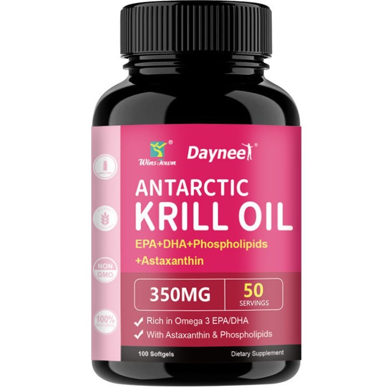 Krill oil soft capsules supple - đánh giá và giá Nutrition For Fitness