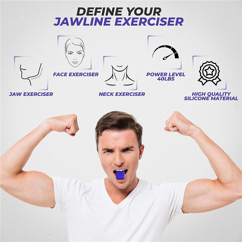 Jawline Exerciser mặt hàm cơ b - đánh giá và giá Nutrition For Fitness